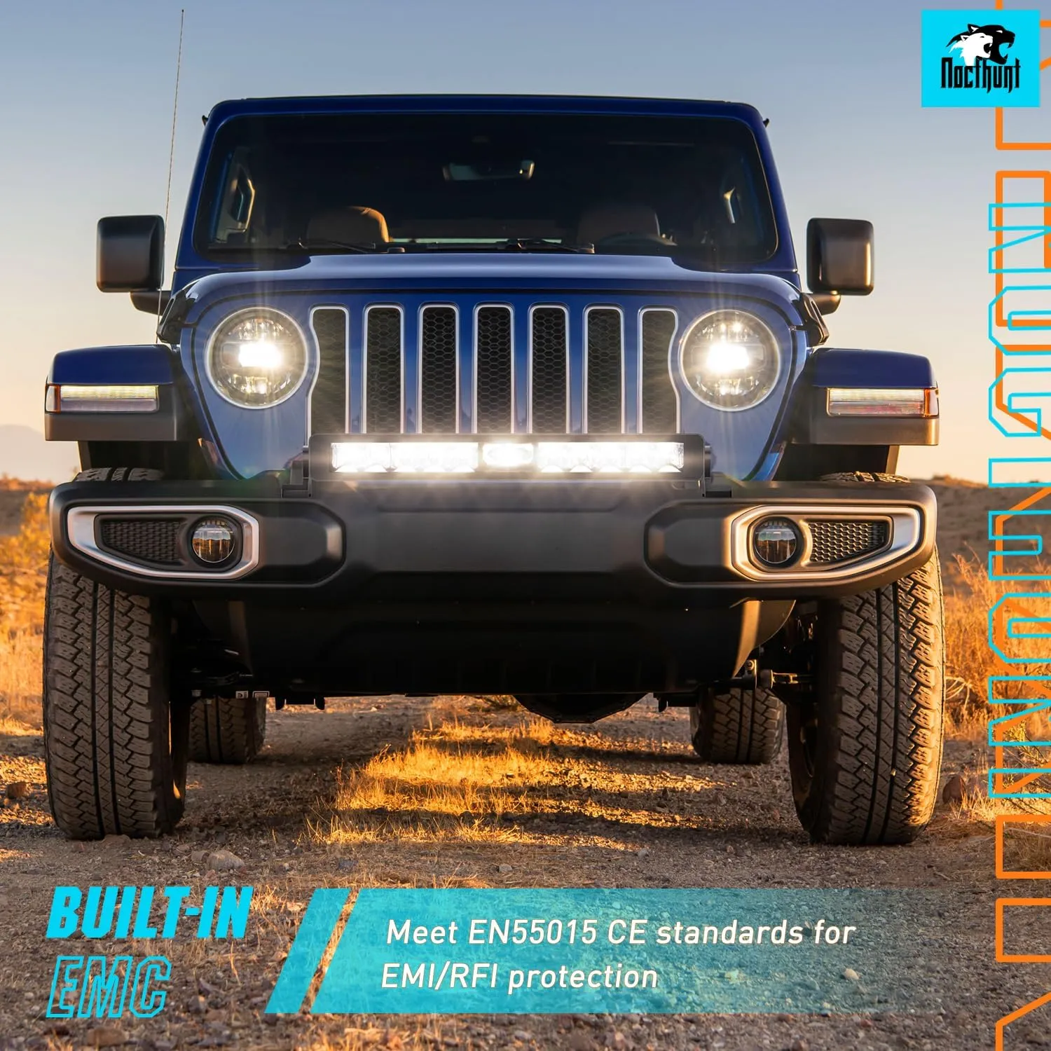 14 Inch 11LED Single Row Spot Screw-Less Night Vision LED Light Bar | 18AWG Wire 5Pin Switch