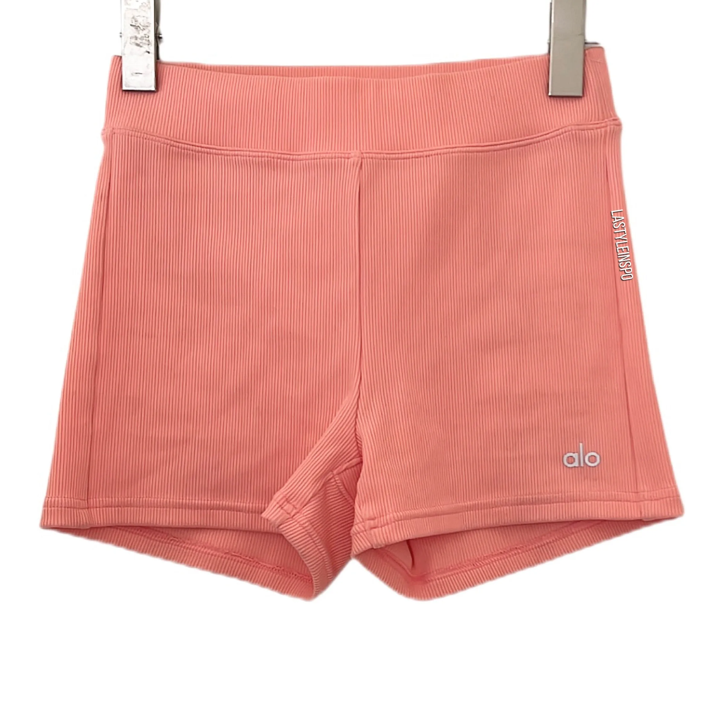 Alo Yoga Shorts Orange Light Size Pink XS