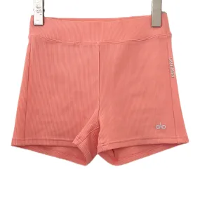 Alo Yoga Shorts Orange Light Size Pink XS