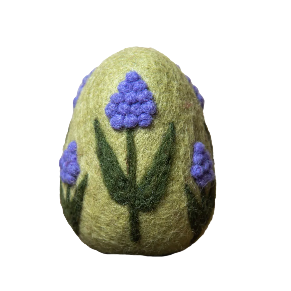 Artisan Easter Egg Pearl Hyacinth