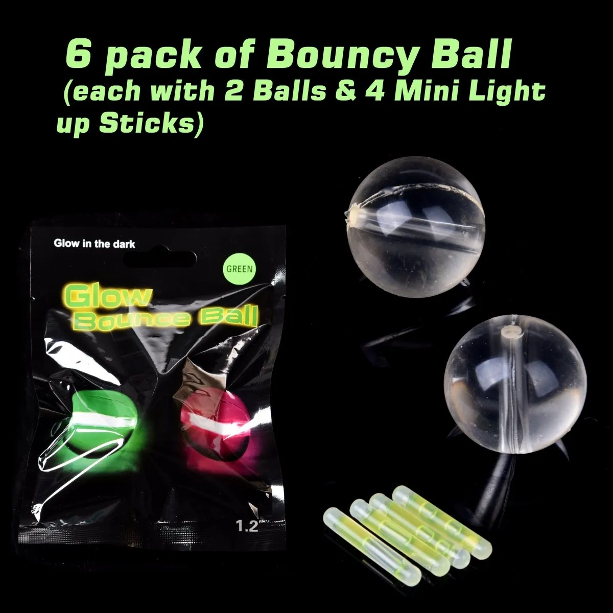 Assorted Glow Stick Party Favors