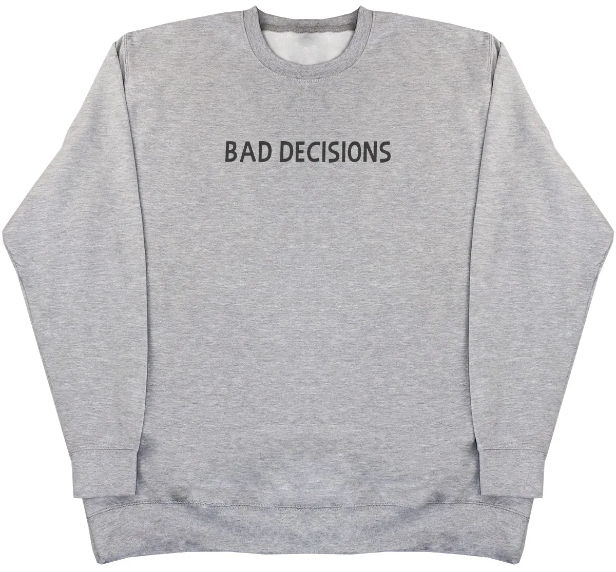 Bad Decisions - Kids Oversized Comfy Sweater