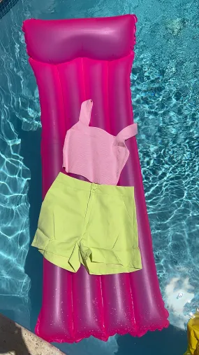 Basic Light Green Shorts