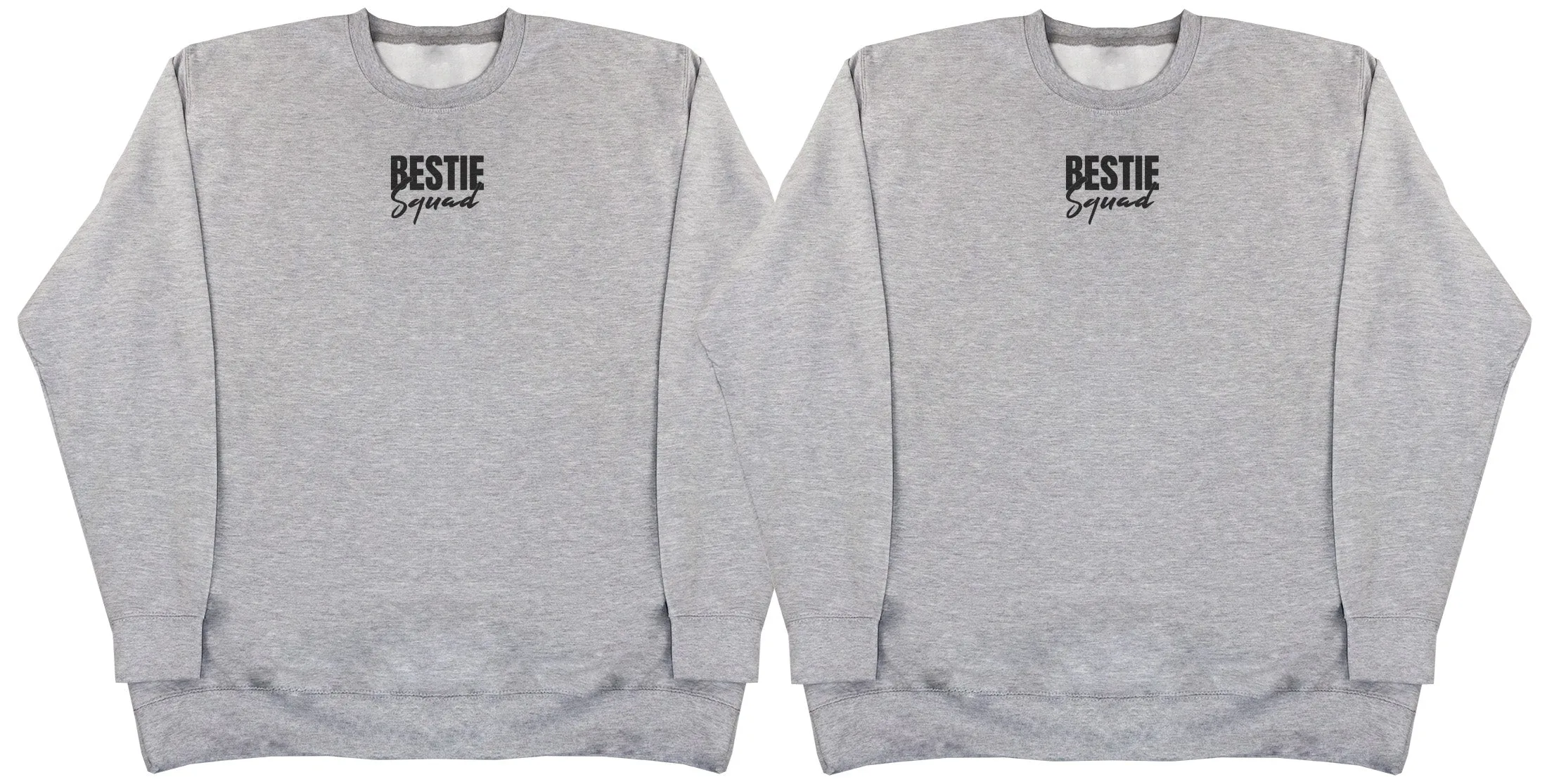 Bestie Squad Matching Set - Huge Oversized Comfy Sweater