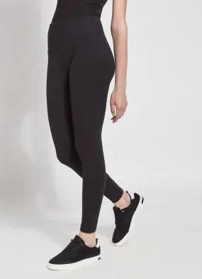 Black Cotton Legging