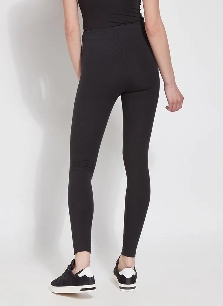 Black Cotton Legging