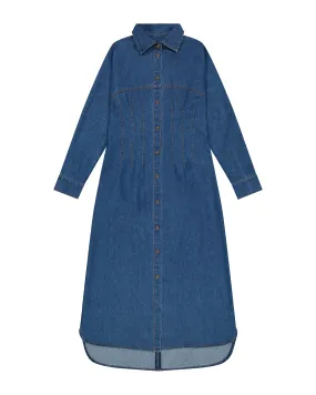 Bliss Denim Corset Dress