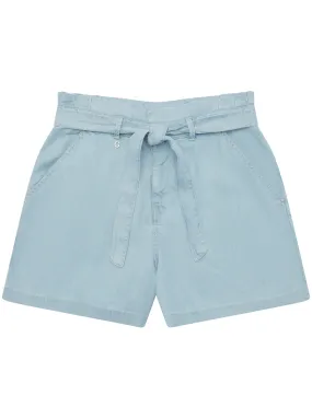 Blue Tencel Indi Shorts (2-7)