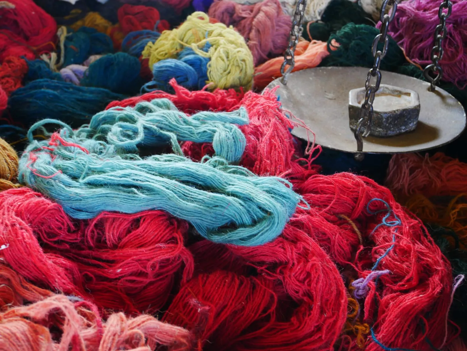 Bohemian bedding "Dream of Kashmir" hand embroidered bedspread double bed