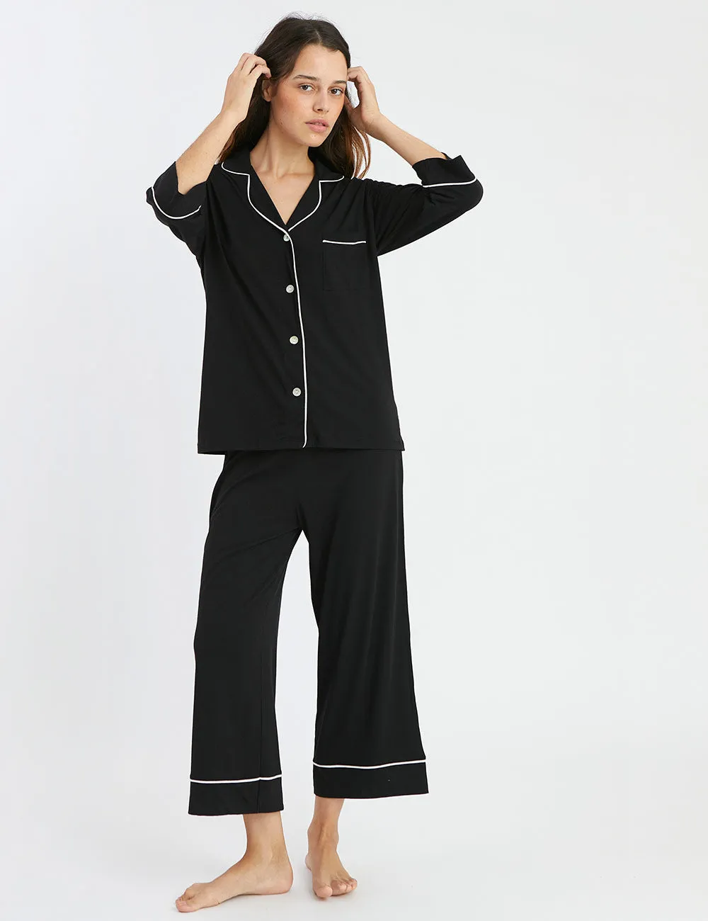 Boyfriend PJ Set Black