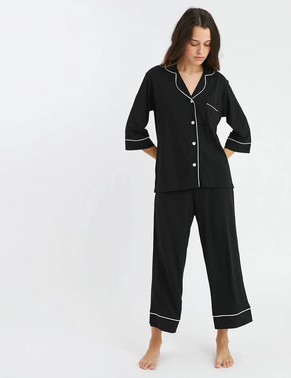 Boyfriend PJ Set Black