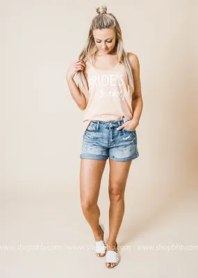 Bride's Babes Pink Tank Top