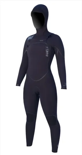 Buell RB2 4/3 Hooded Women's Wetsuit Buell RB2 4/3 Hooded Women's Wetsuit