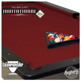Burgundy Invitational Championship Cloth