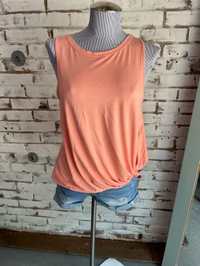 Carlos Twist Tank in Cantaloupe