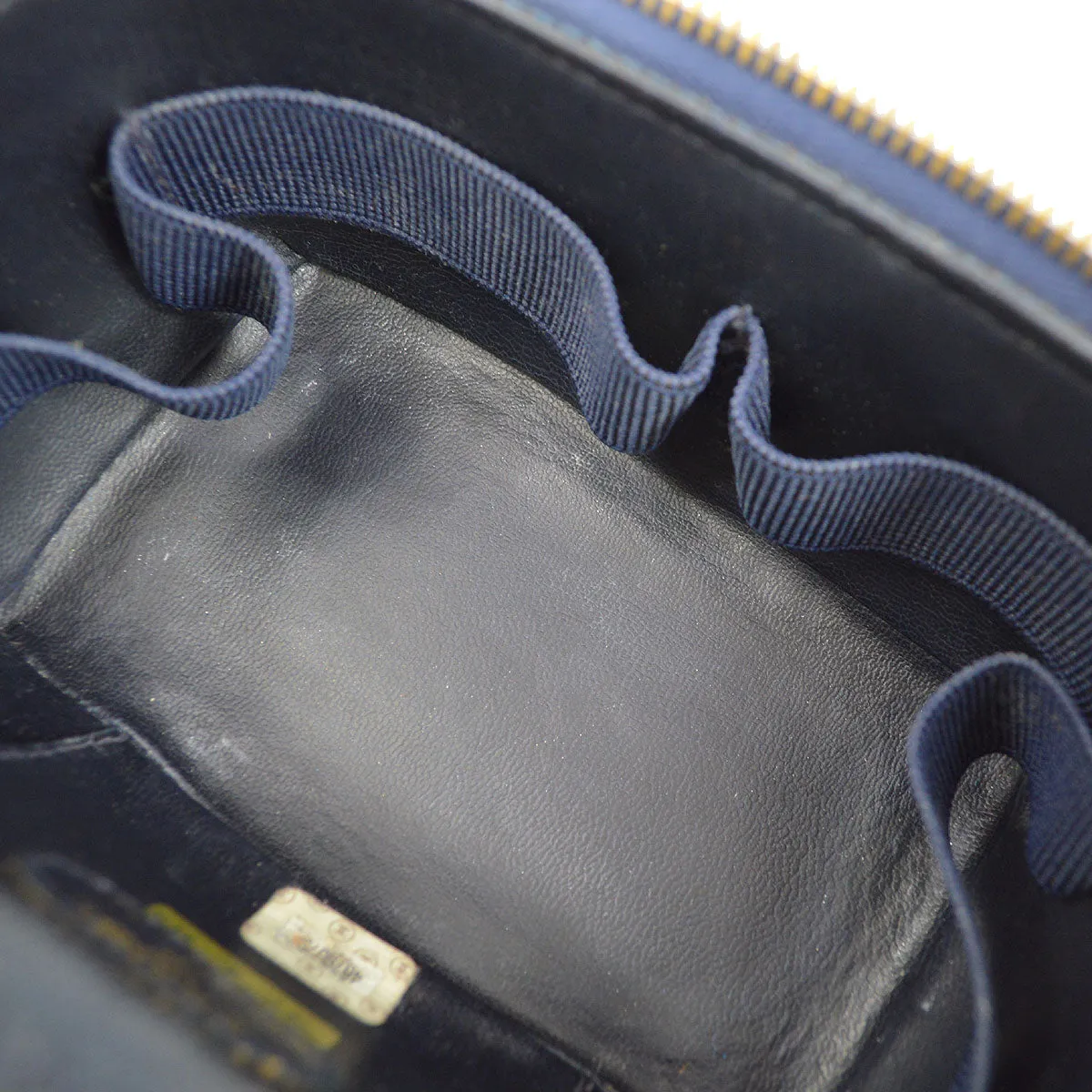 CHANEL 1997 Timeless Vanity Handbag Denim 45073