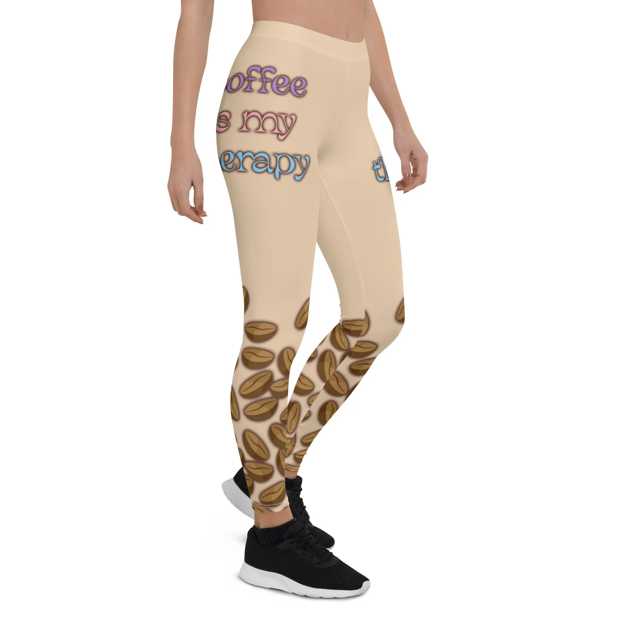 Coffee Is My Therapy Leggings