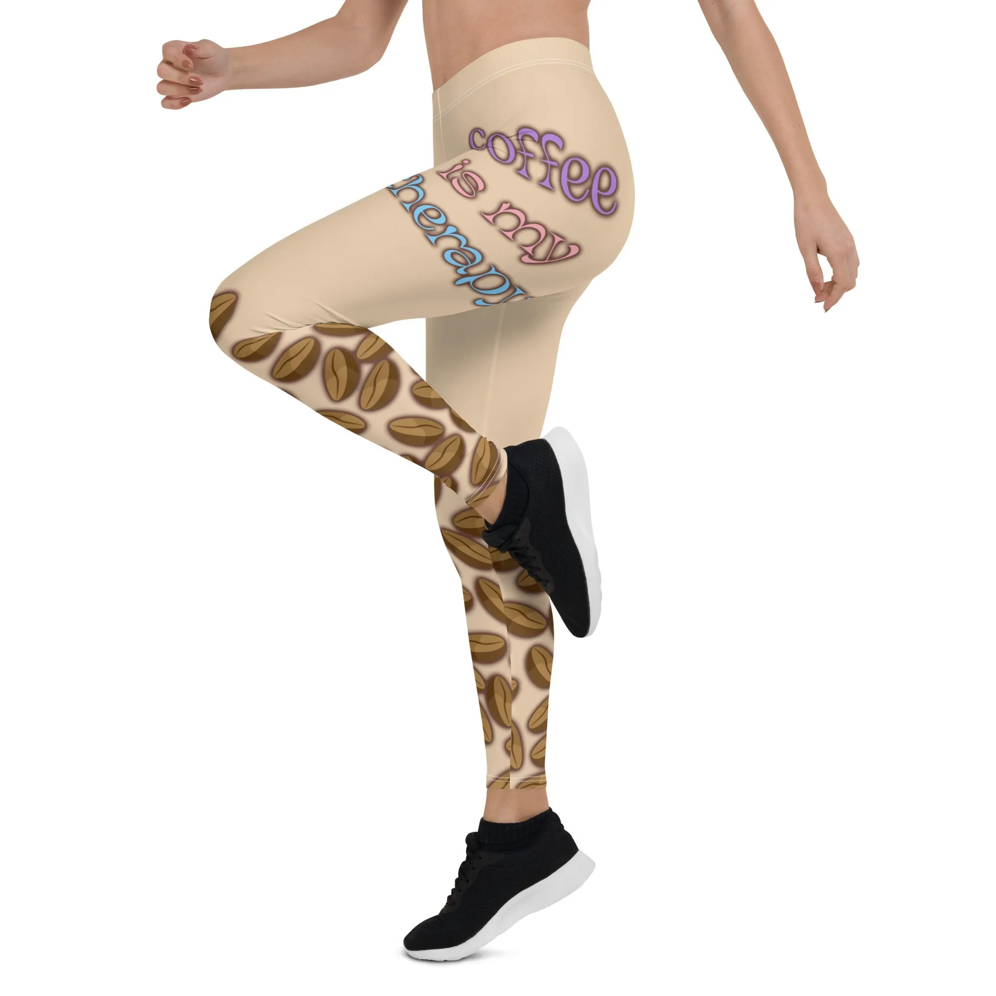Coffee Is My Therapy Leggings