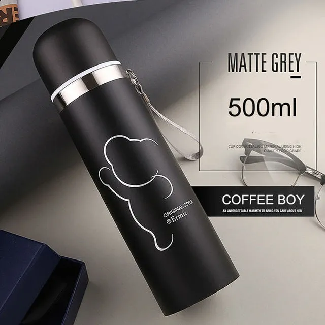 Coffee vacuum flasks thermos