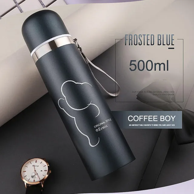 Coffee vacuum flasks thermos