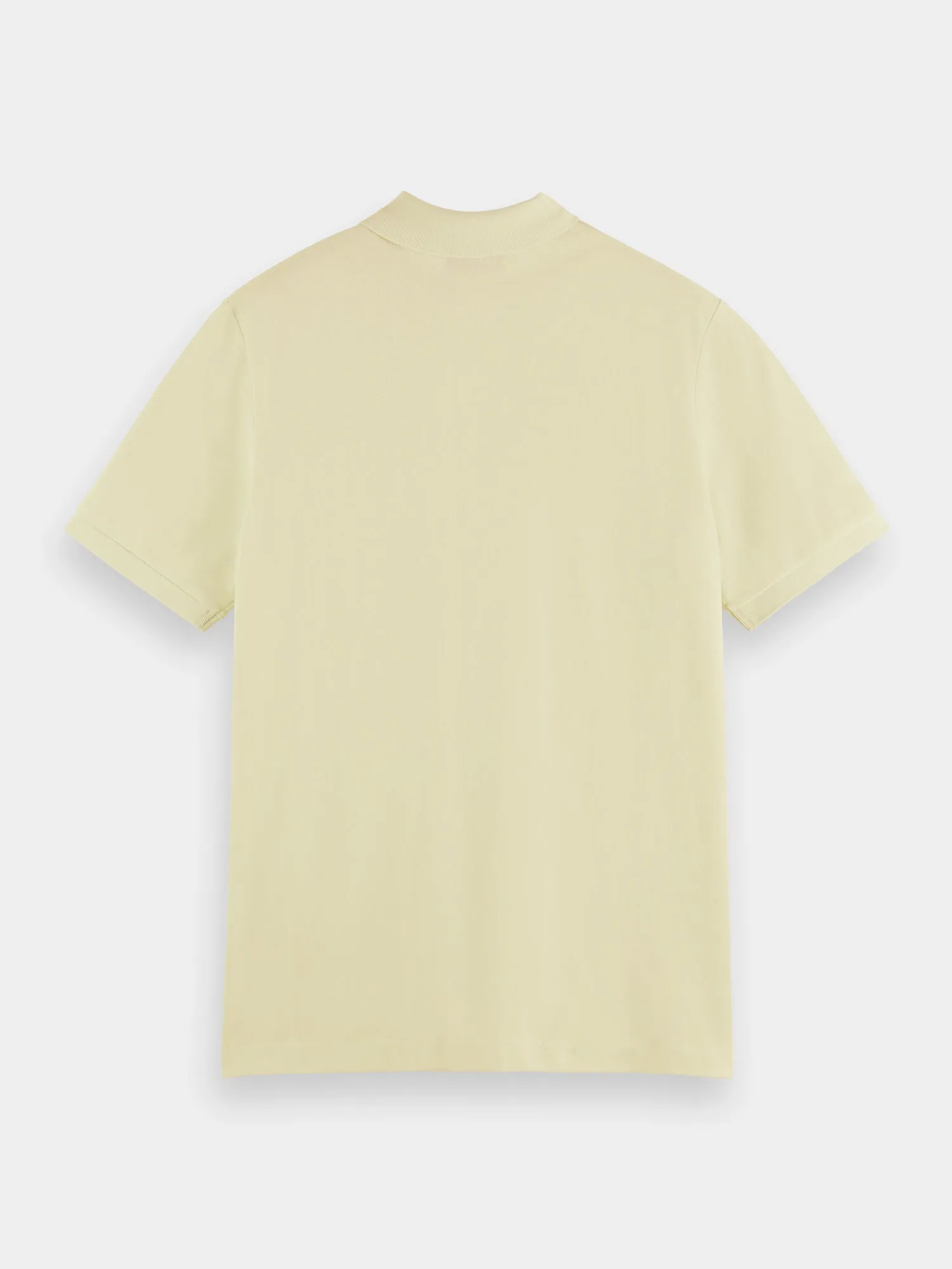 Cotton pique polo shirt