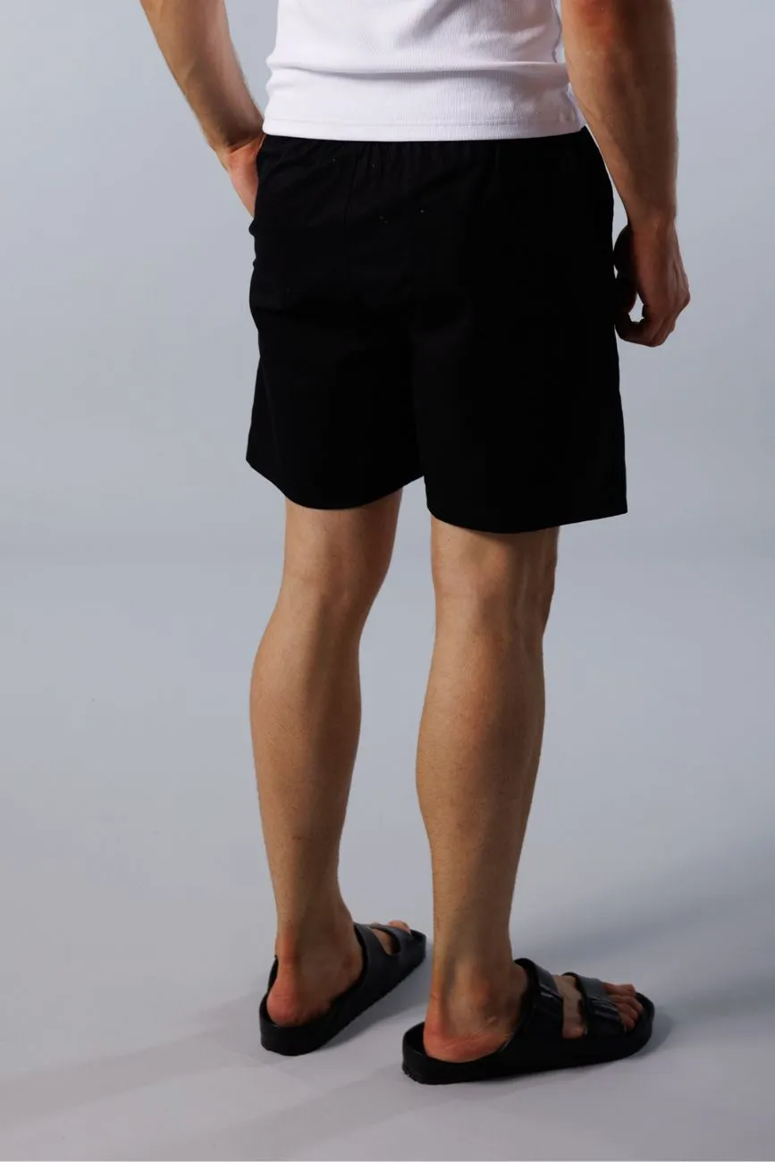 Cotton Shorts - Black