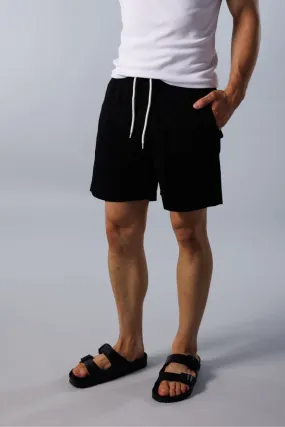 Cotton Shorts - Black