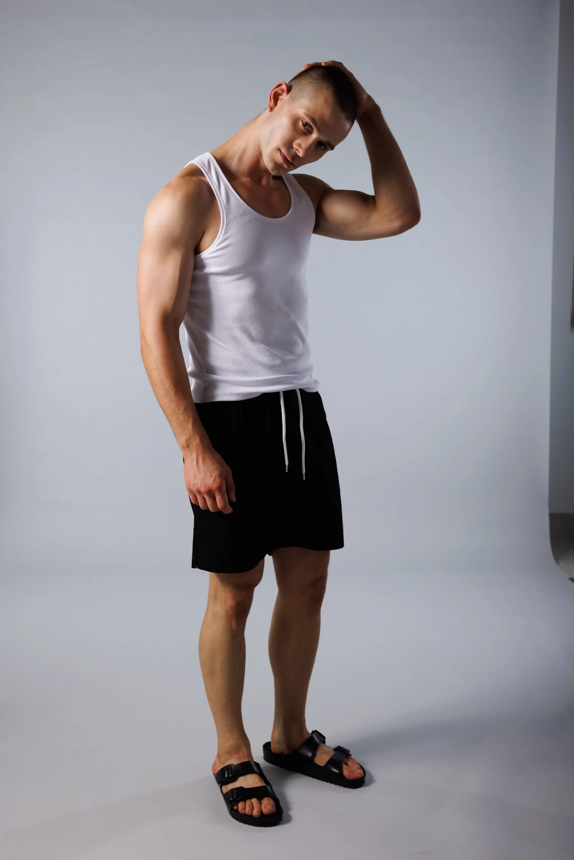 Cotton Shorts - Black