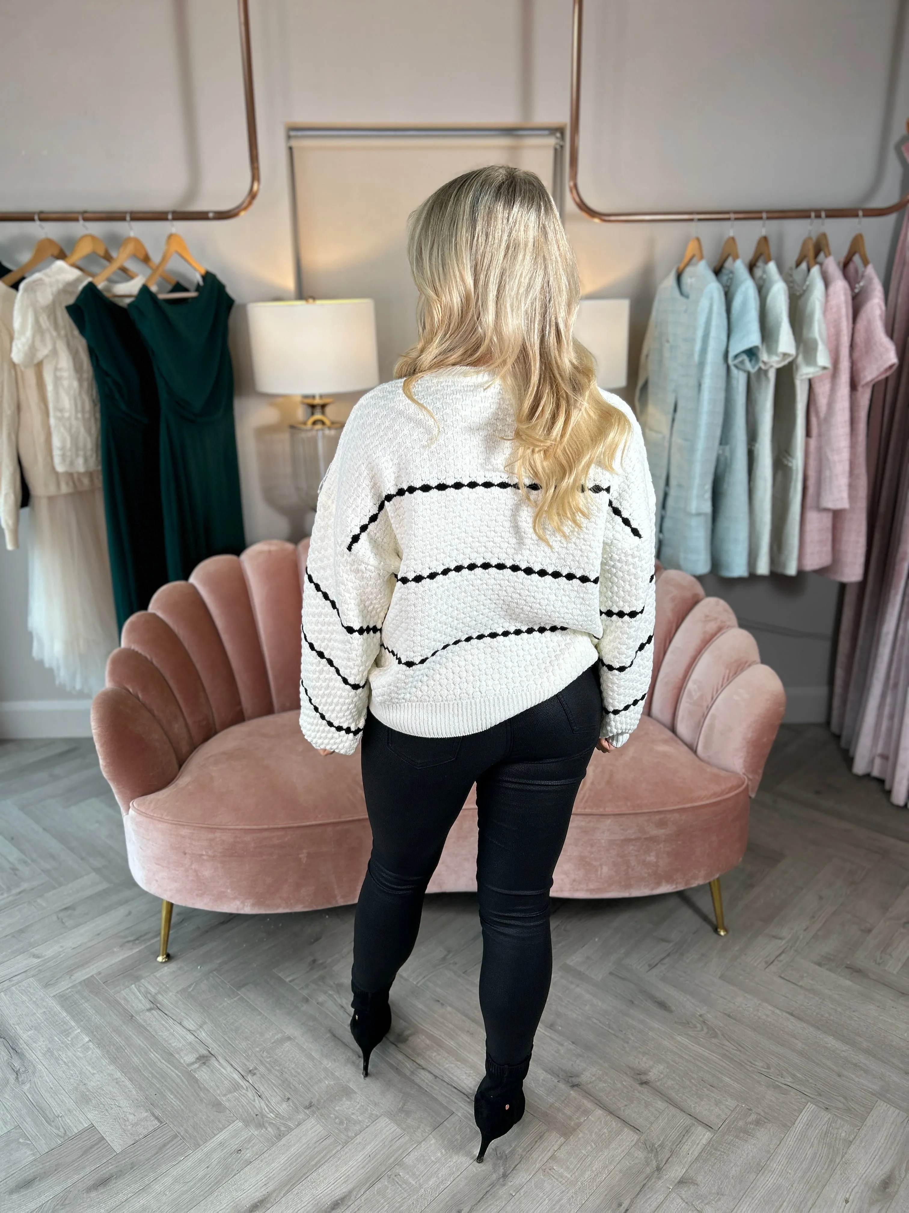 Cozy Knit Ecru