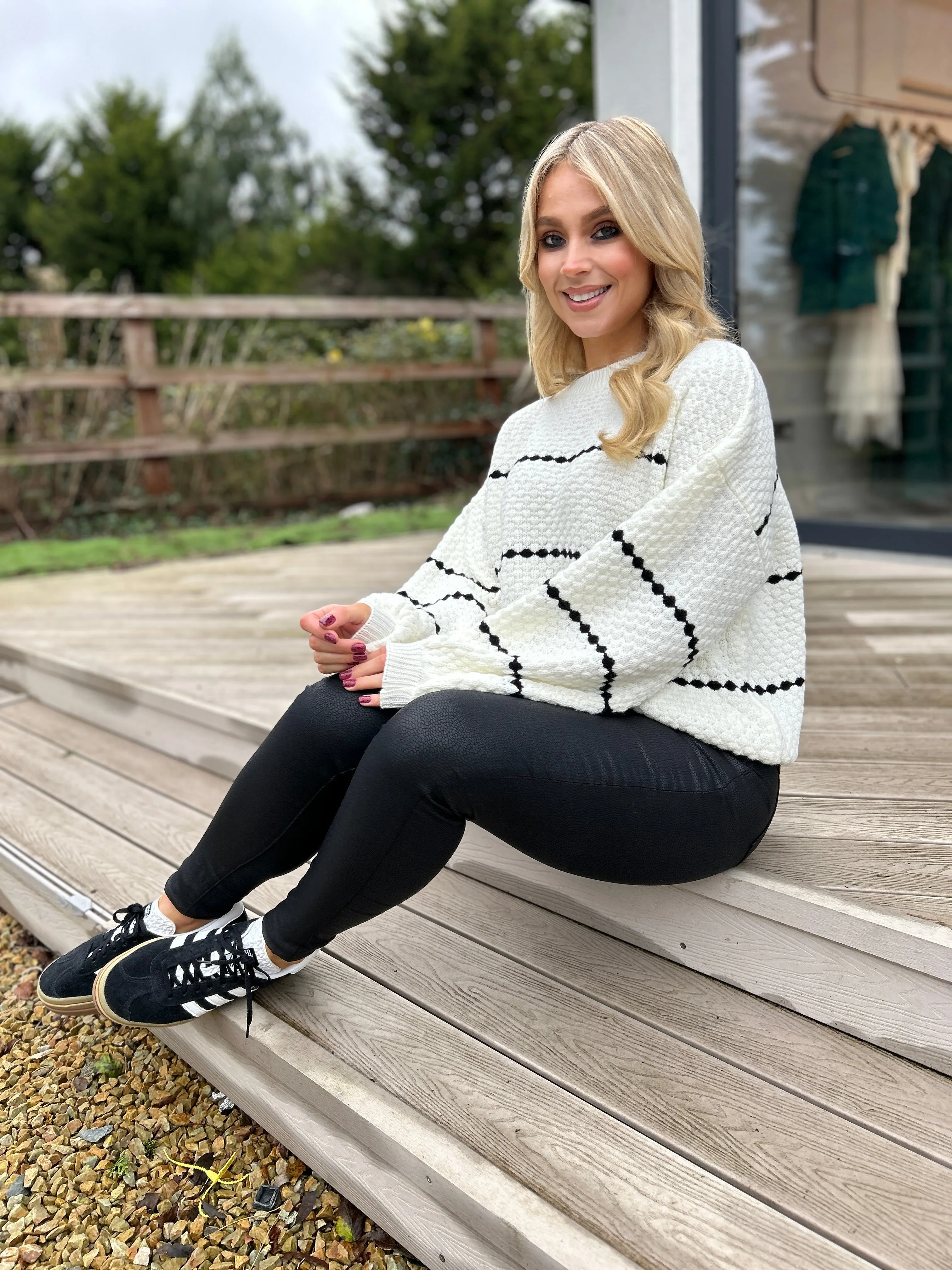 Cozy Knit Ecru