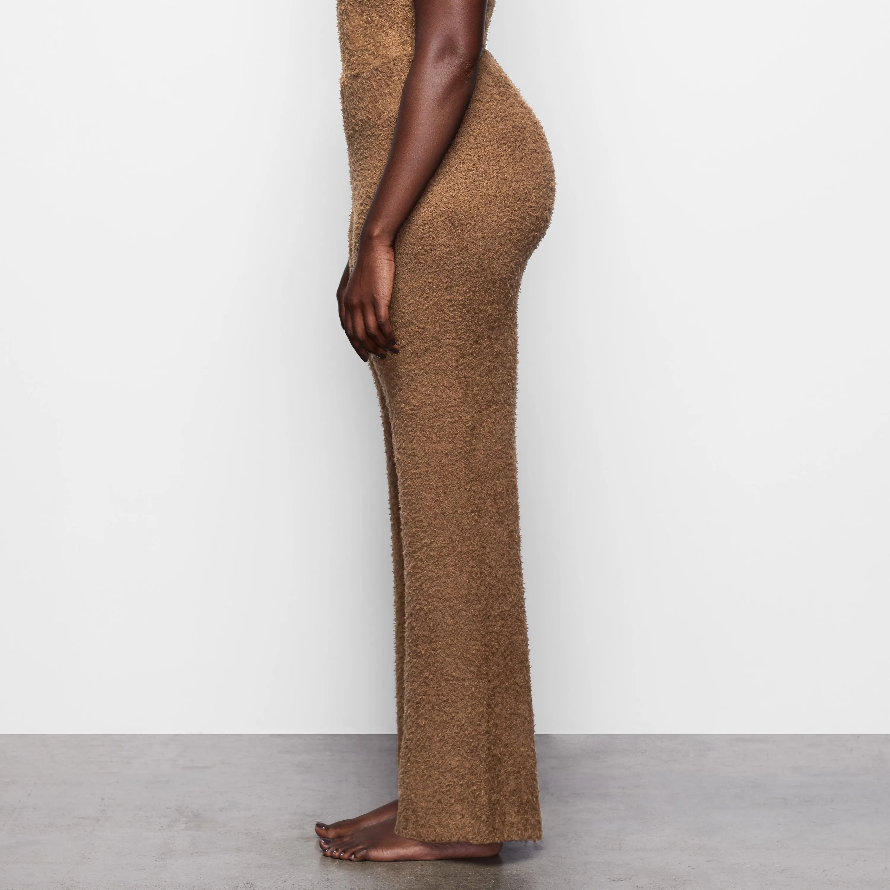 COZY KNIT PANT  | CAMEL