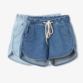 Elastic Waist Shorts Pants