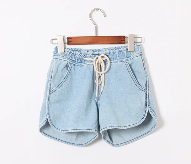 Elastic Waist Shorts Pants