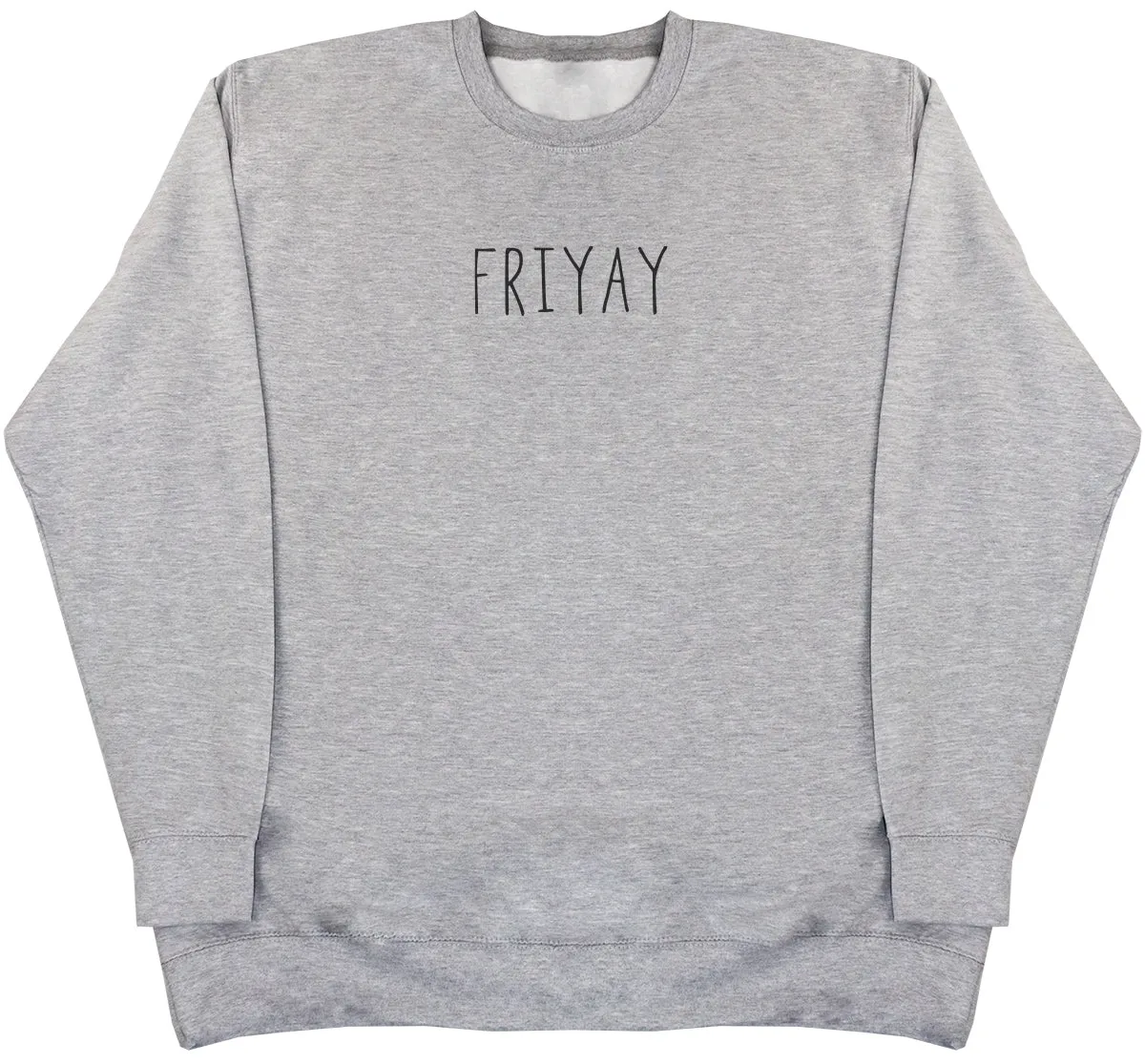 FRIYAY - Huge Oversized Comfy Original Sweater