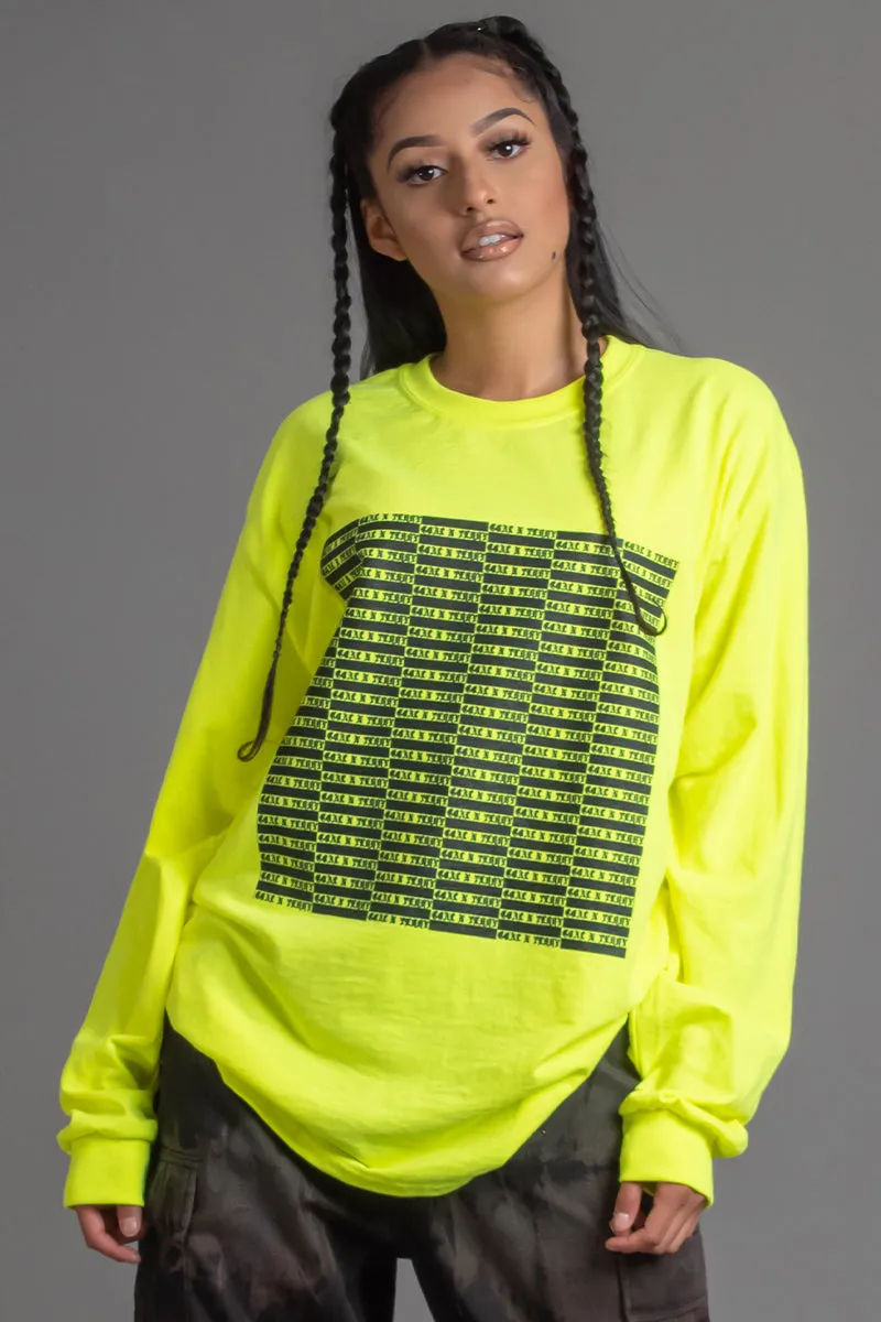 FULL CHECKER LONG SLEEVE TEE