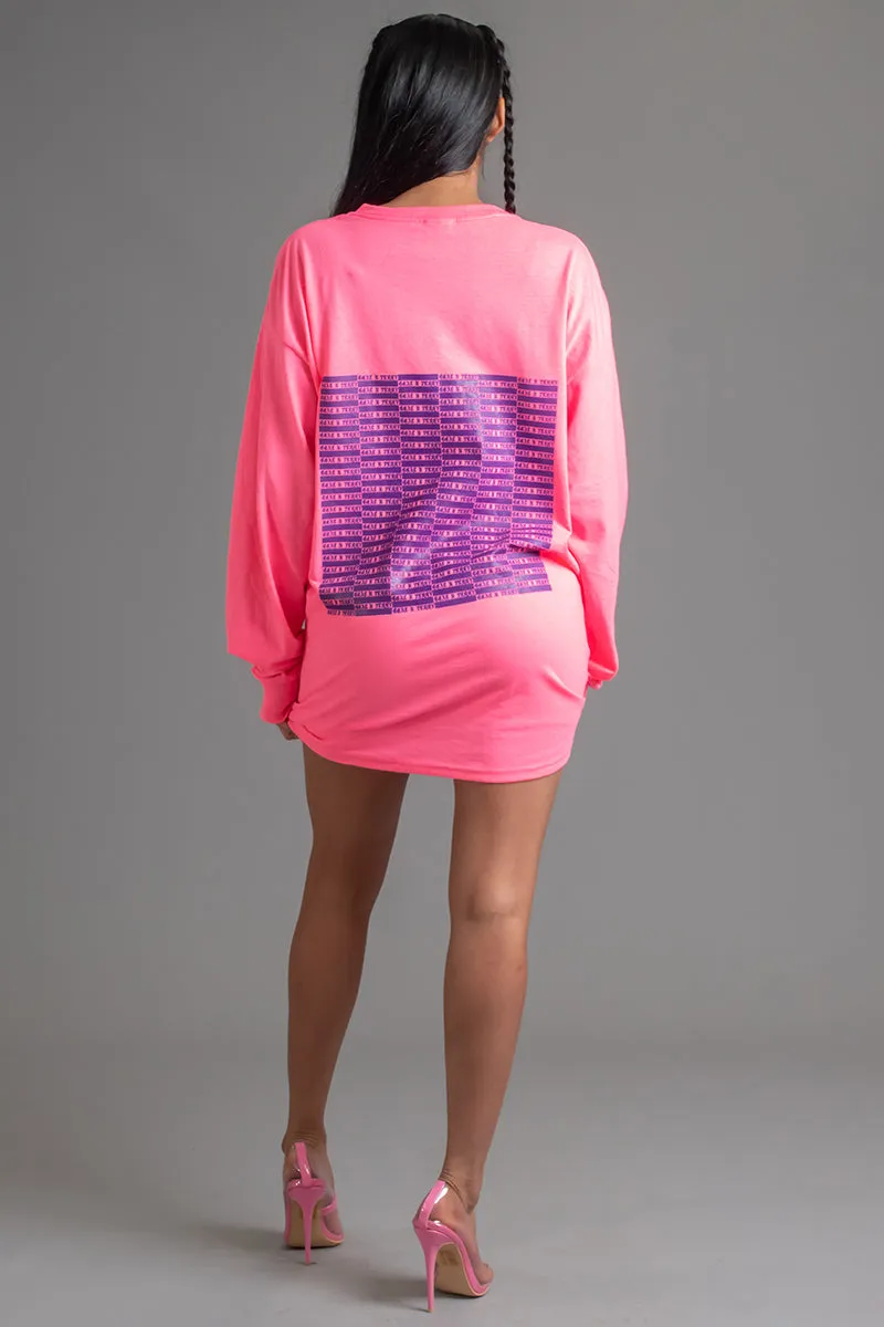 FULL CHECKER LONG SLEEVE TEE