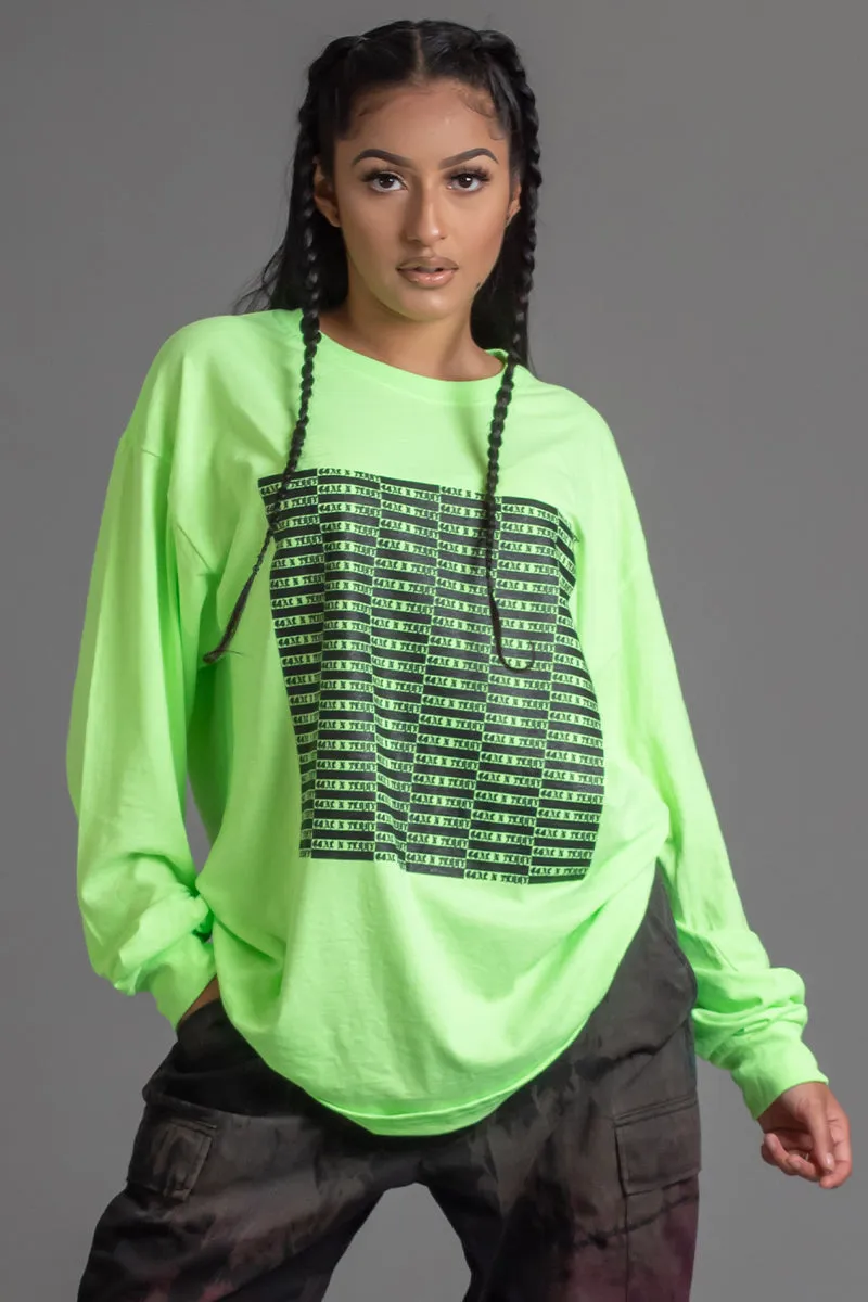 FULL CHECKER LONG SLEEVE TEE