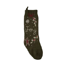 Gingerbread Stocking - Moss Gingerbread Stocking - Moss