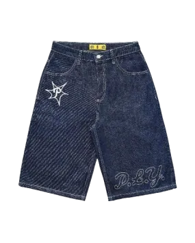 GRAPHIC JORTS 'star'