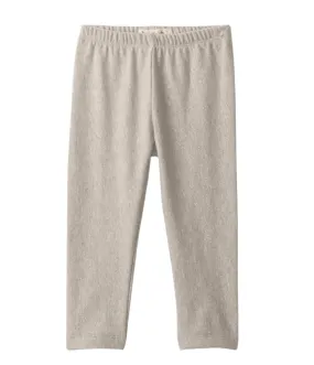 Gray Cozy Baby Leggings with Sparkle