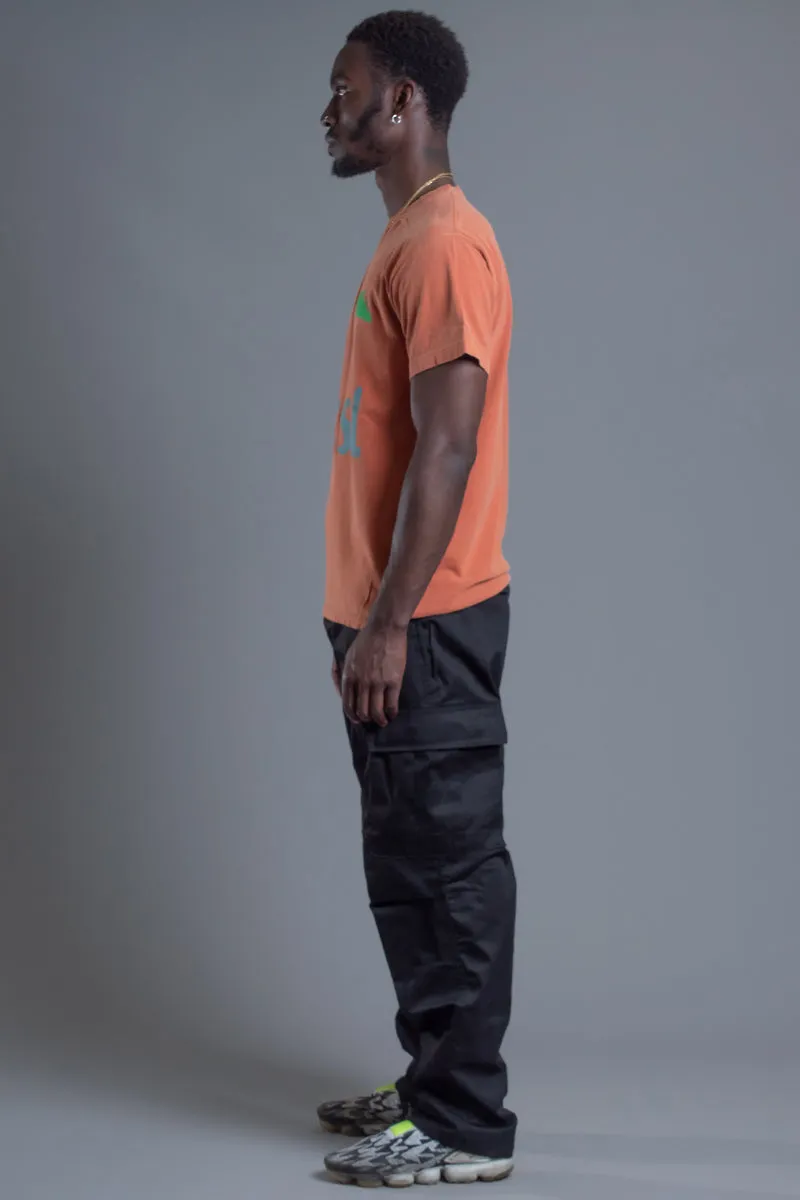 GUYS BURNT ORANGE TEAM BRASIL TEE