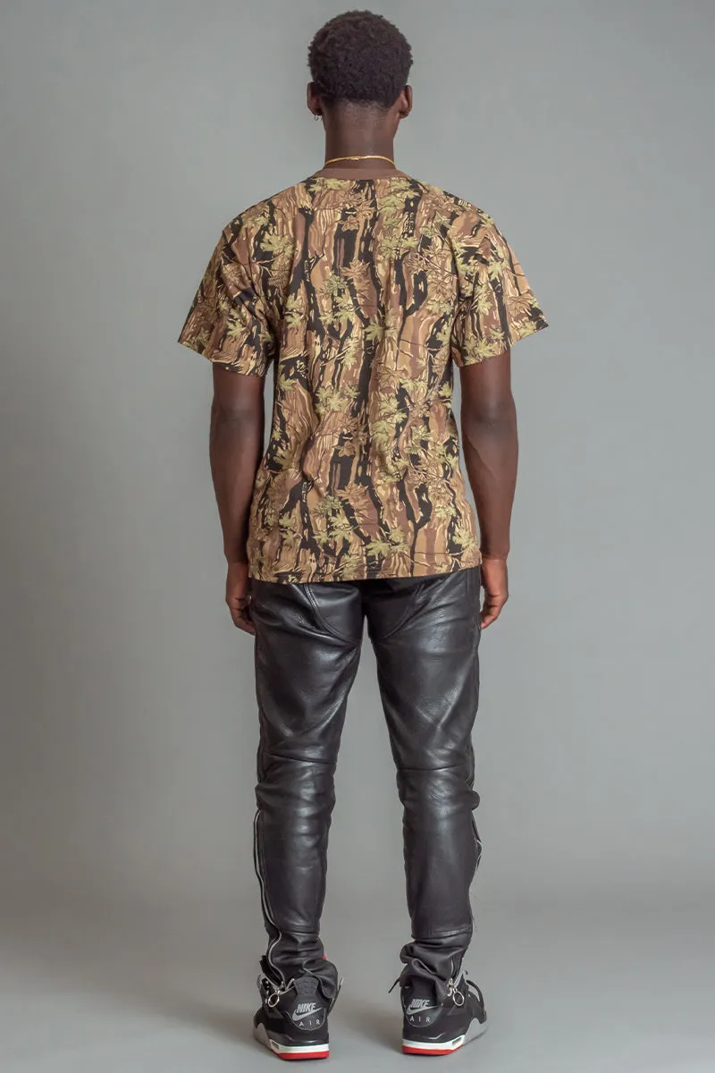 GUYS HT CAMO N WHITE ZIG ZAG TEE