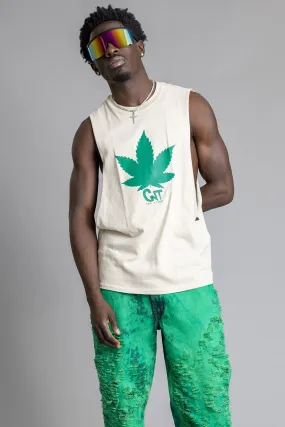 GUYS SAND N GREEN CNT GANJA TANK
