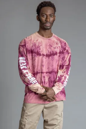 GUYS SMEARED DYE N WHITE TRAP TEE