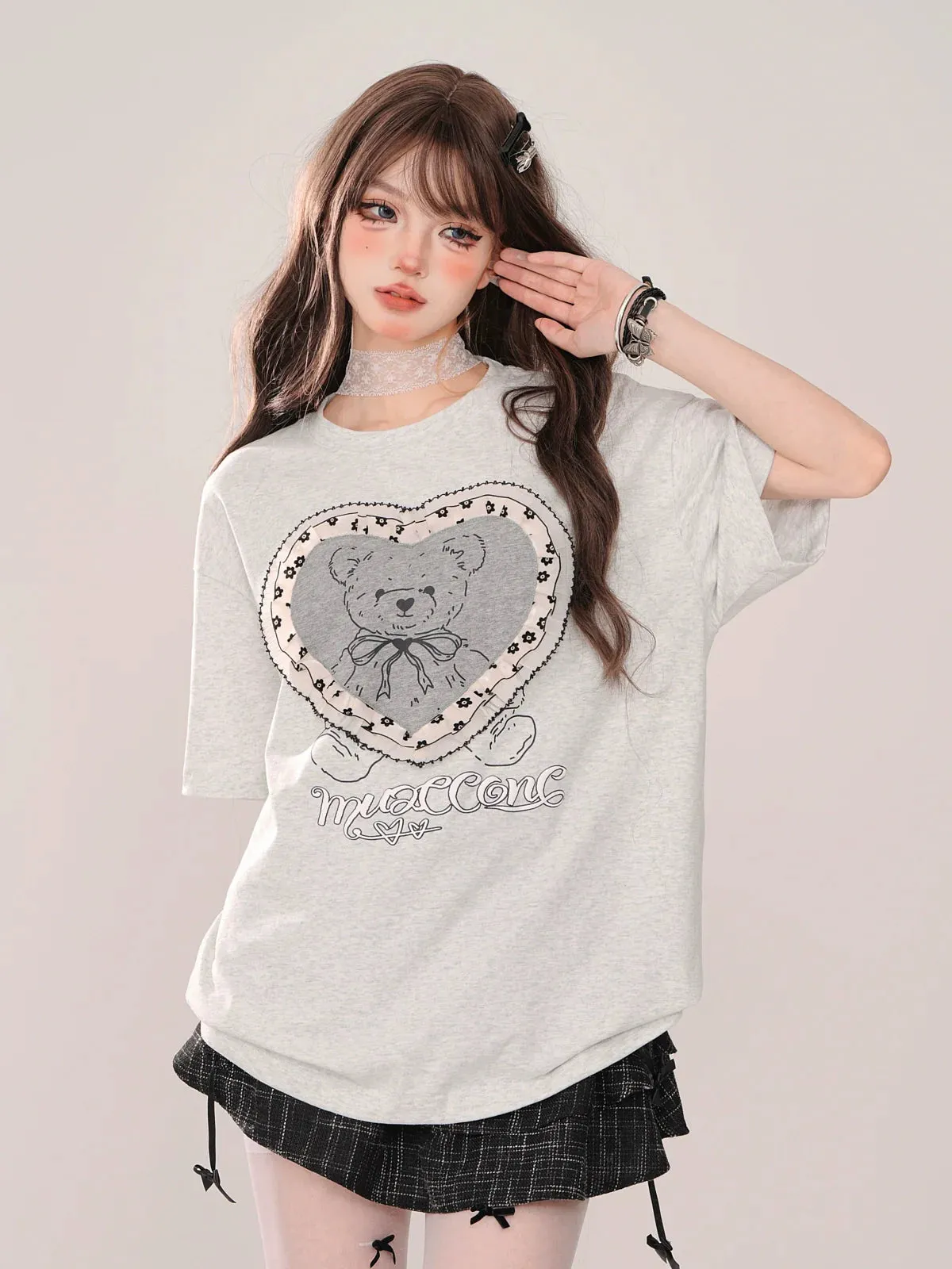 Heart Bare Top Ring Oversized