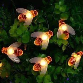 Honey Bee Fairy Light/10/20 Bees Batteries Operated