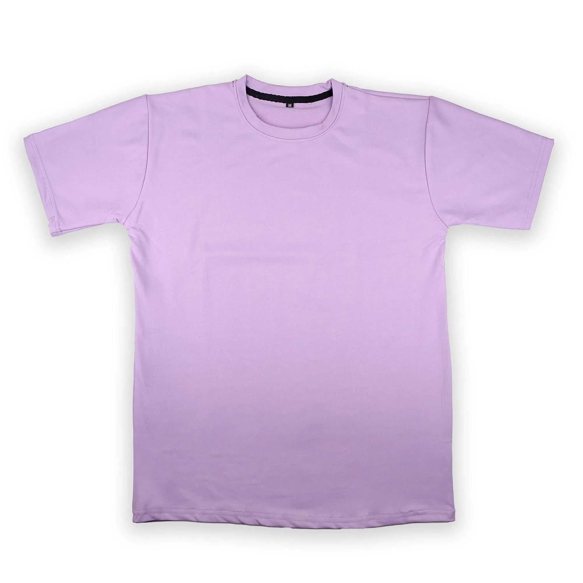 Lavender Ribbed Oversized T-Shirt