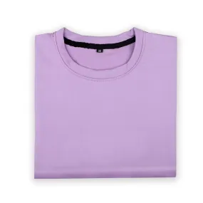 Lavender Ribbed Oversized T-Shirt Lavender Ribbed Oversized T-Shirt