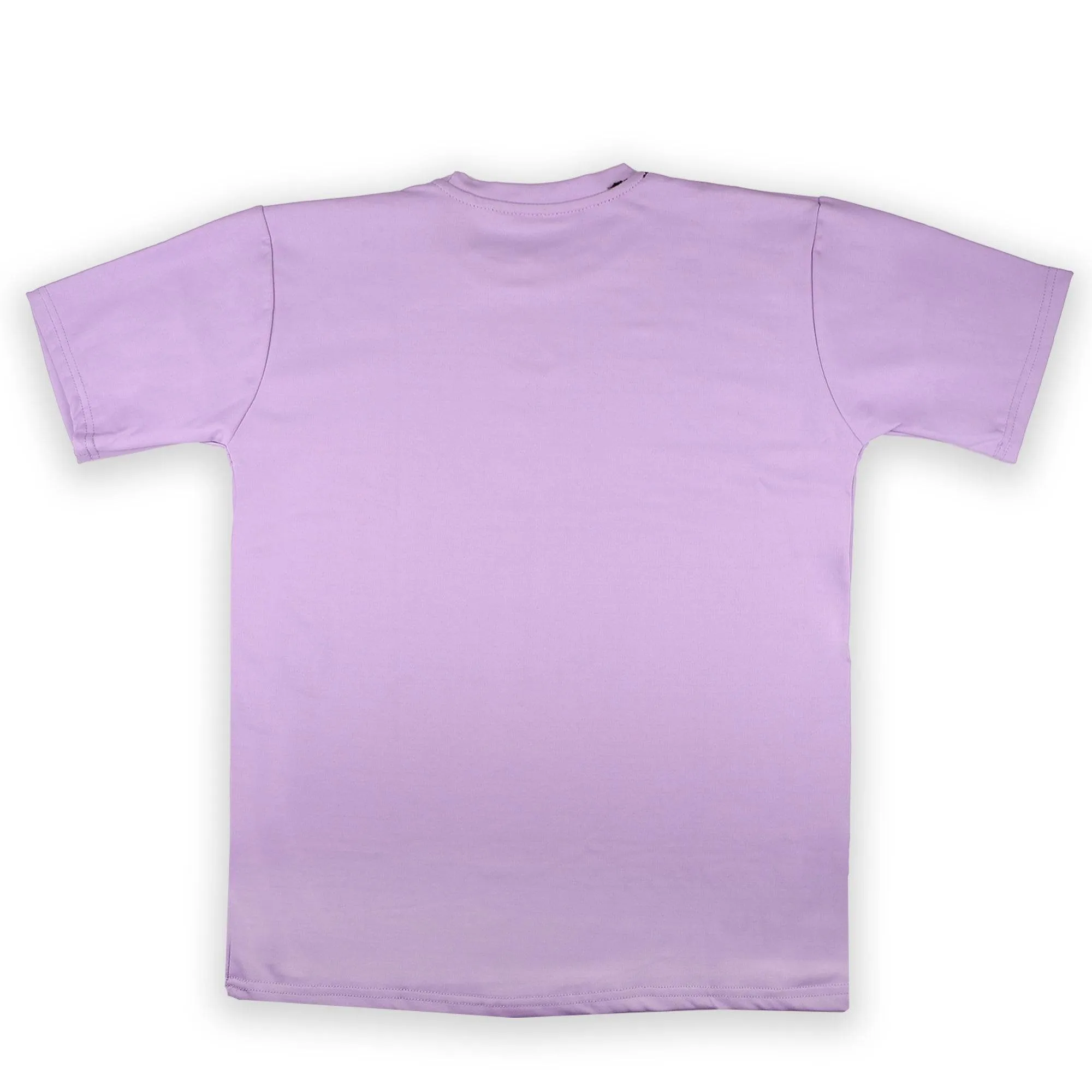 Lavender Ribbed Oversized T-Shirt