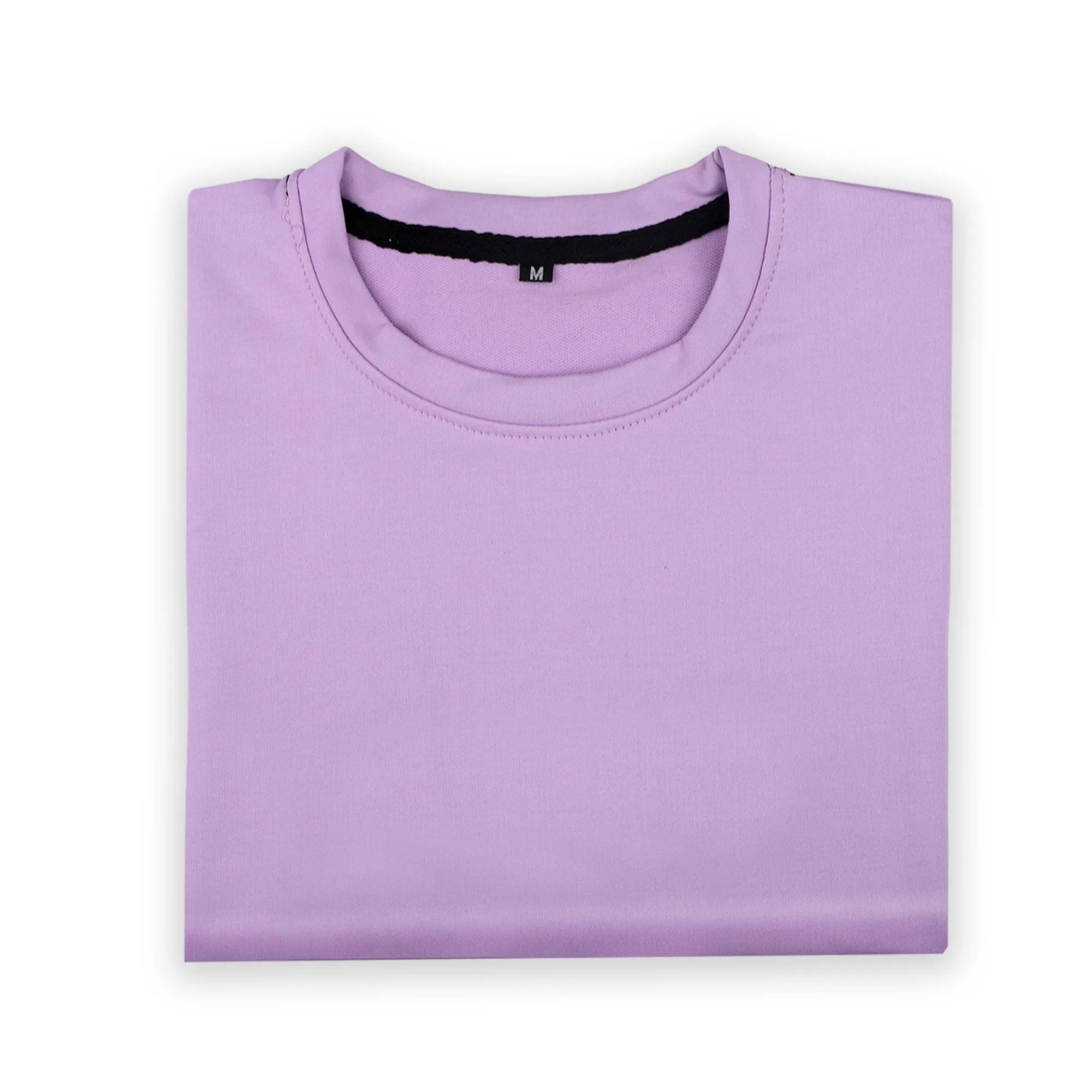 Lavender Ribbed Oversized T-Shirt